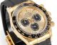 C1 Factory Top Watch - C1 New 4131 Rolex Daytona Gold-black Dial Ceramic Bezel Bracelet (3)_th.jpg